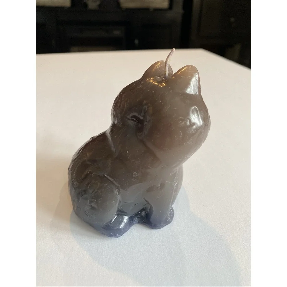 Vintage Garfield The Cat 3D Candle Wax Wick Not Burned 3.5